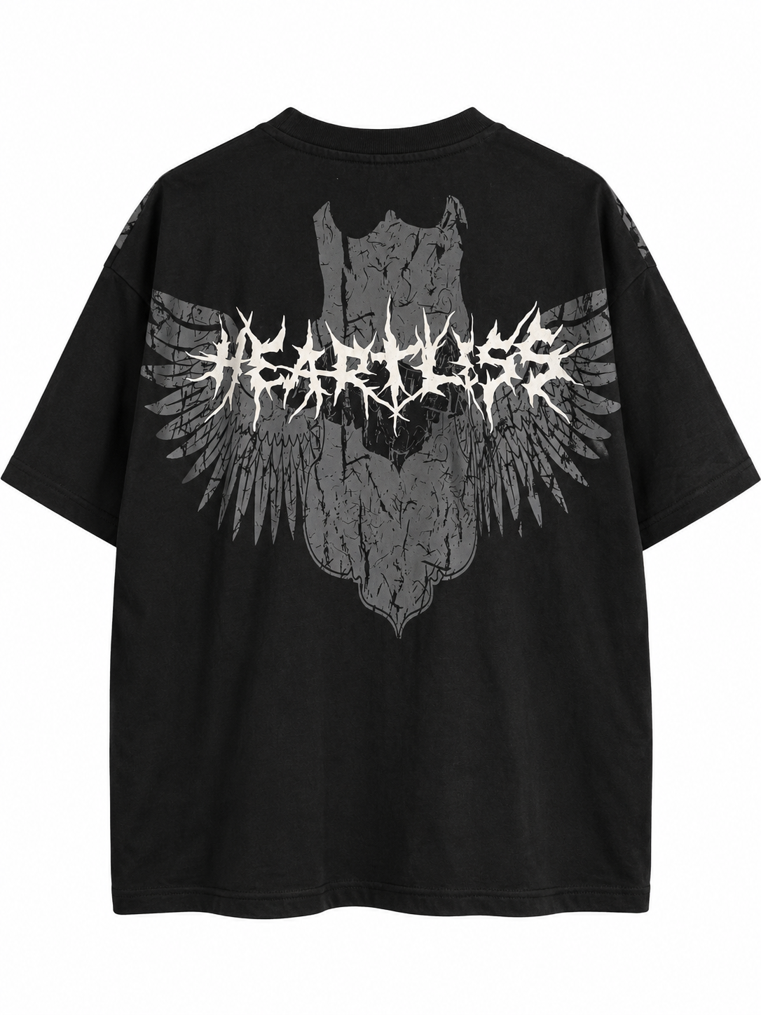 Members Only Drop Shoulder Boxy  Tee – Black